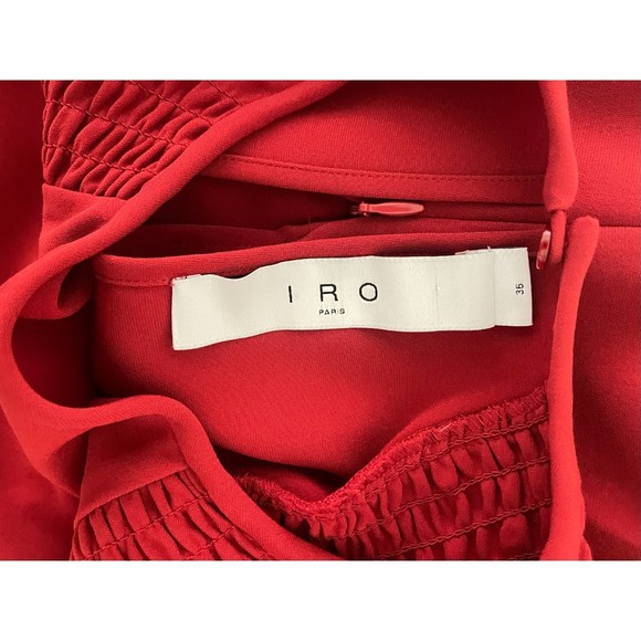 IRO Paris Nura Red Dress - Picture 7 of 14
